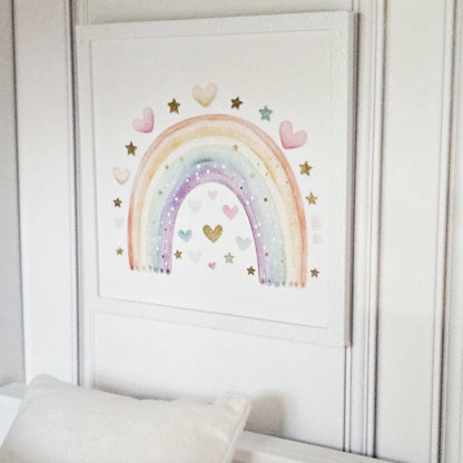 Rainbow Print – alternate view 3 | 1:12 scale dolls house miniature
