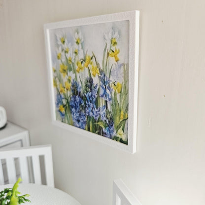 Daffodils Picture – alternate view 4 | 1:12 scale dolls house miniature
