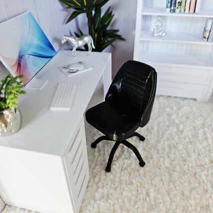 Swivel Office Chair – alternate view 9 | 1:12 scale dolls house miniature