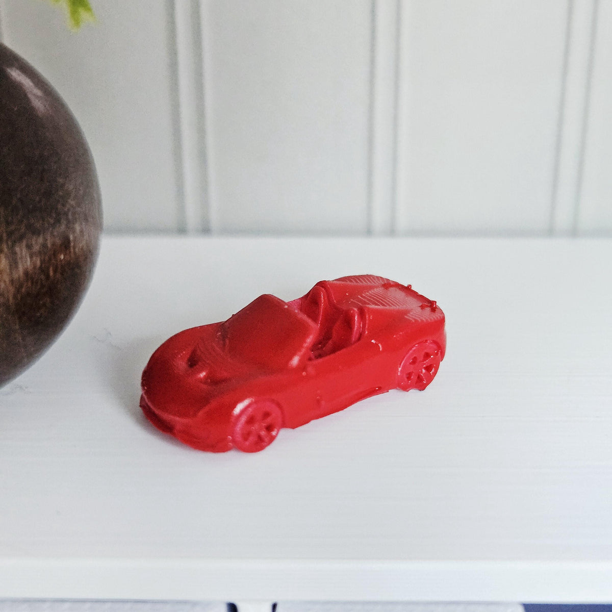 Dolls House Sports Car Ornament | Miniature Car Decor | Shelf & Display Accessory | 1:12 Scale