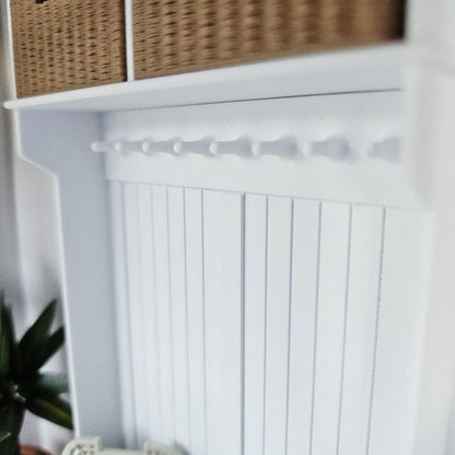 Hallway Storage Unit with Baskets – alternate view 18 | 1:12 scale dolls house miniature