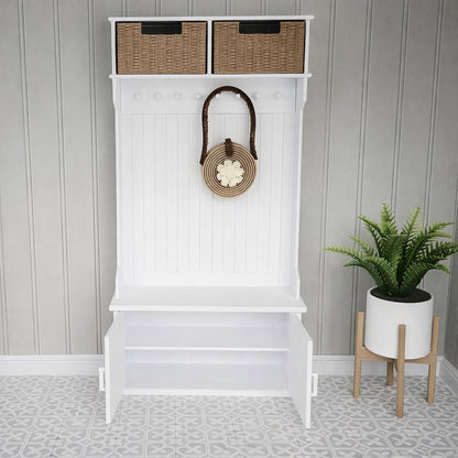 Hallway Storage Unit with Baskets – alternate view 9 | 1:12 scale dolls house miniature