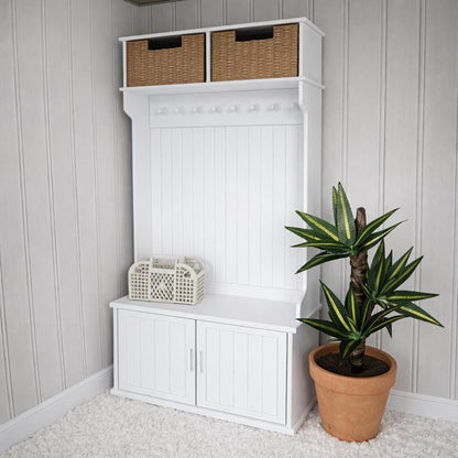 Hallway Storage Unit with Baskets – alternate view 11 | 1:12 scale dolls house miniature