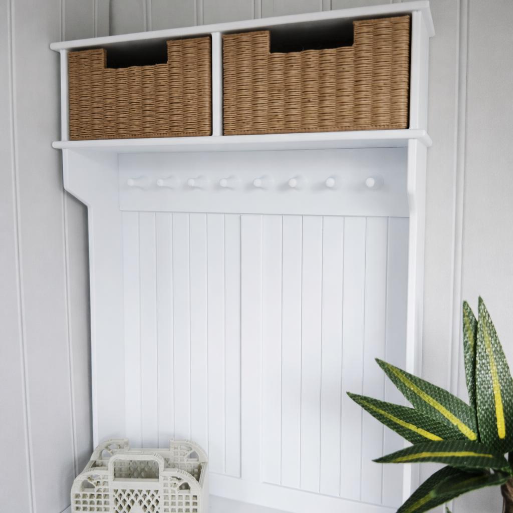 Hallway Storage Unit with Baskets – alternate view 12 | 1:12 scale dolls house miniature
