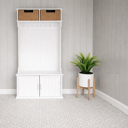 Hallway Storage Unit with Baskets | 1:12 scale dolls house miniature