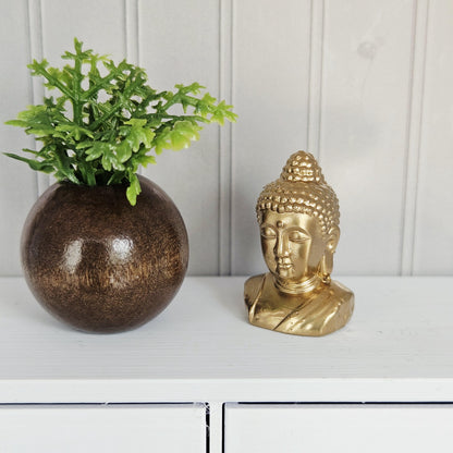Buddha Head Ornament – alternate view 3 | 1:12 scale dolls house miniature