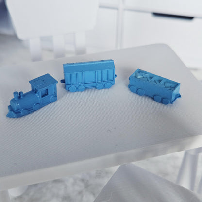 Toy Train Set – alternate view 4 | 1:12 scale dolls house miniature