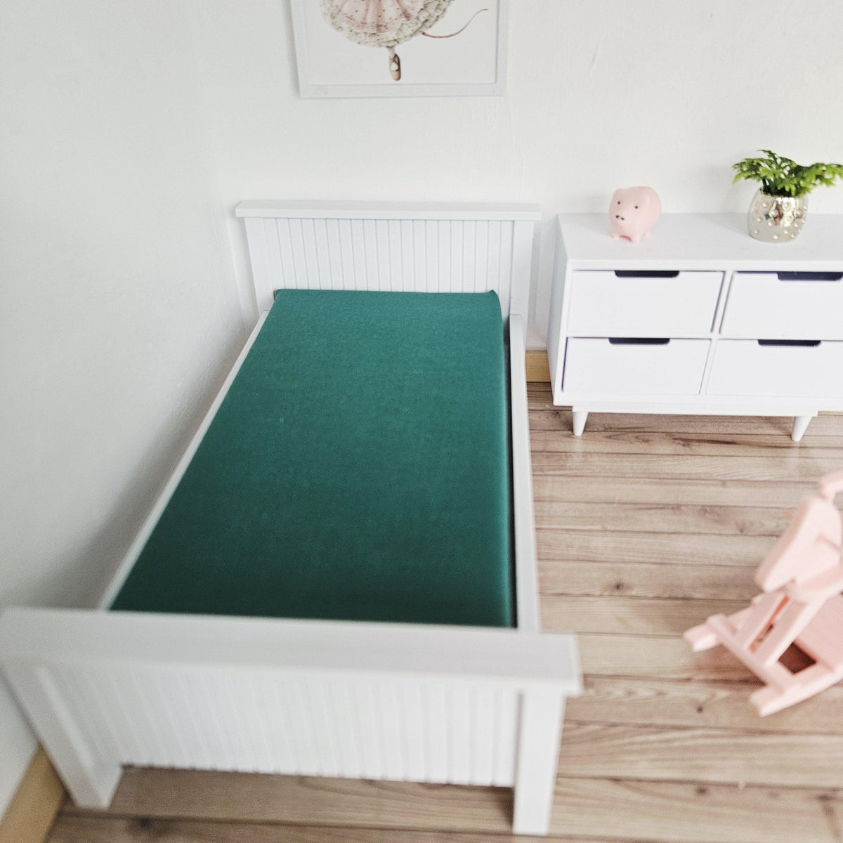 Single Mattress – alternate view 12 | 1:12 scale dolls house miniature