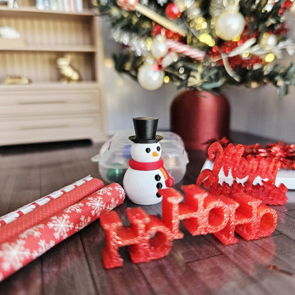 Christmas Decorations Box with Lights – alternate view 6 | 1:12 scale dolls house miniature