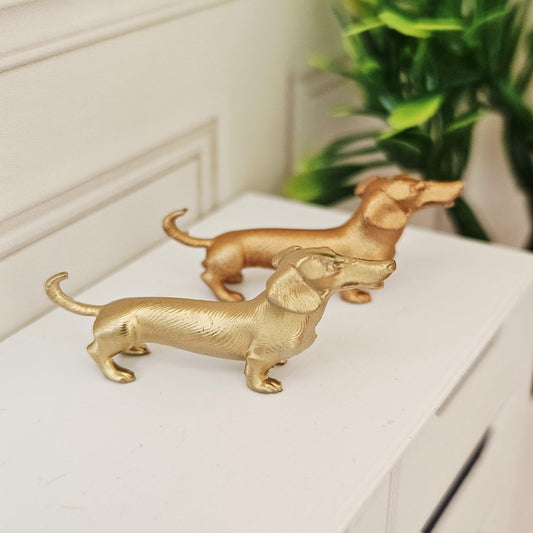 Sausage Dog Ornament | Dachshund Miniature | Choice of Colours | 1:12 Scale