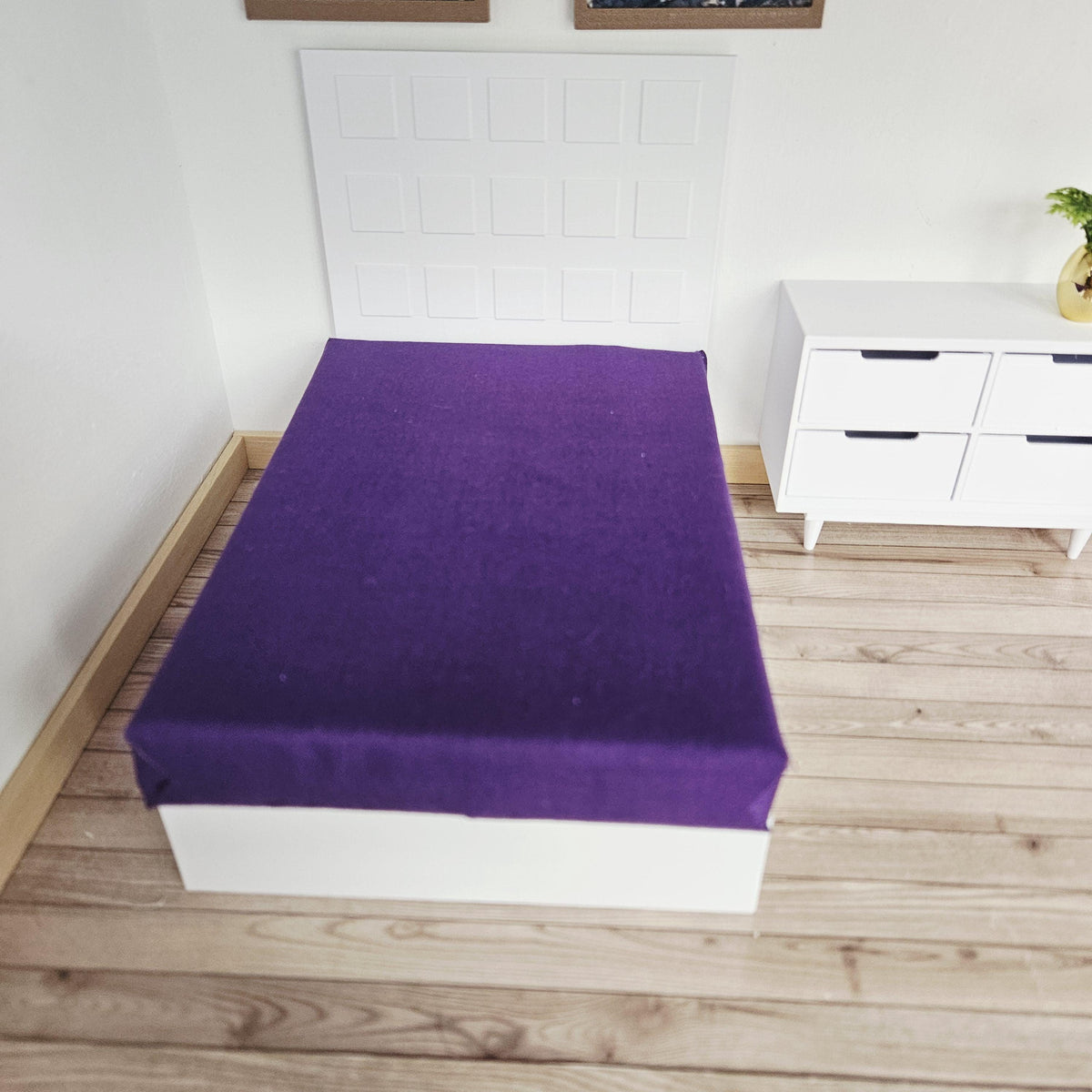 Double Mattress – alternate view 7 | 1:12 scale dolls house miniature