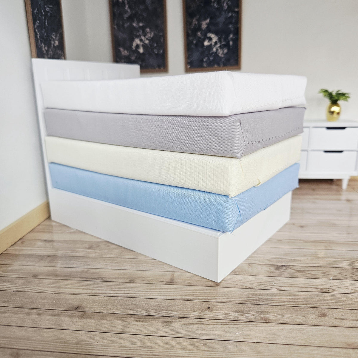 Double Mattress – alternate view 18 | 1:12 scale dolls house miniature