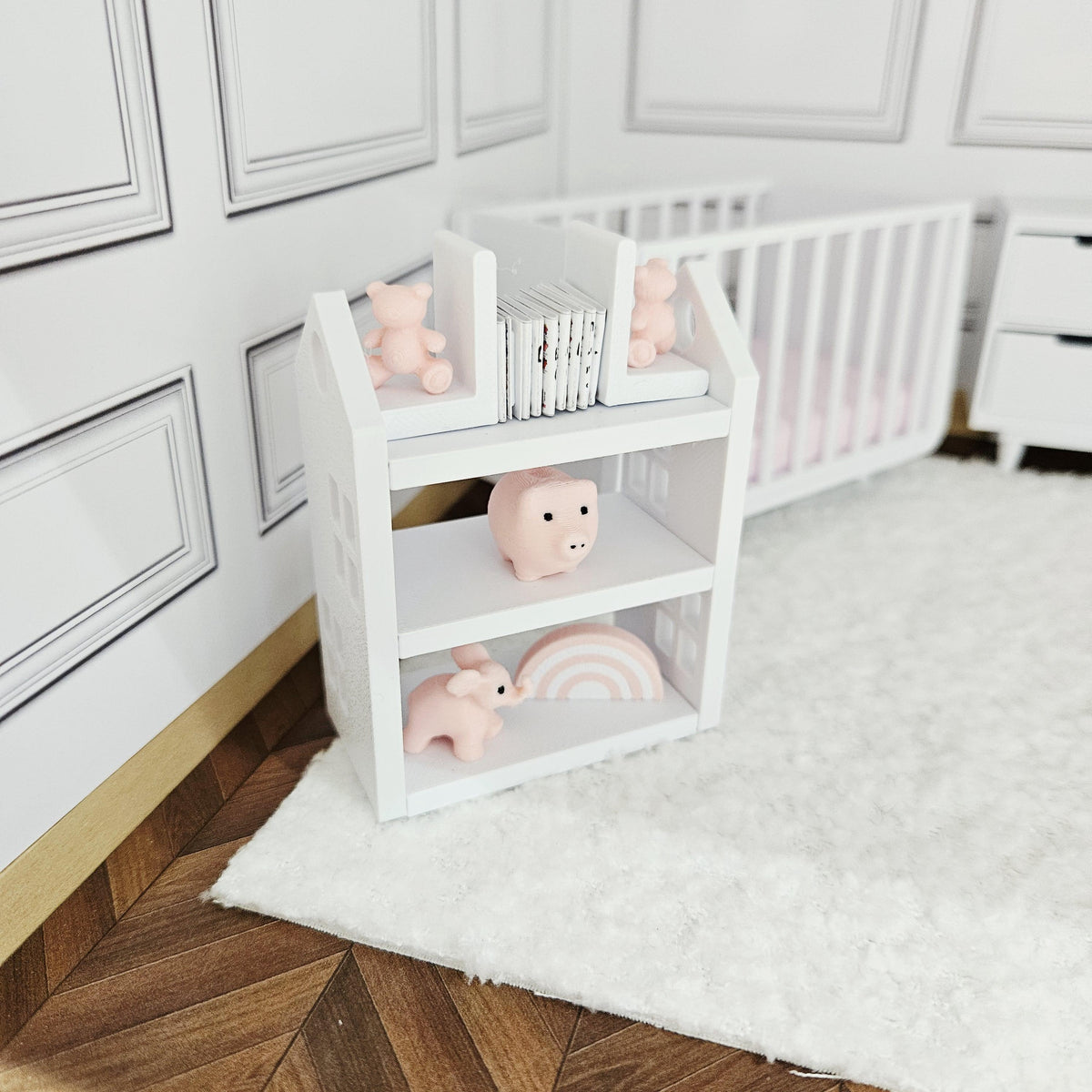 Bookcase & Ornament Set – alternate view 5 | 1:12 scale dolls house miniature