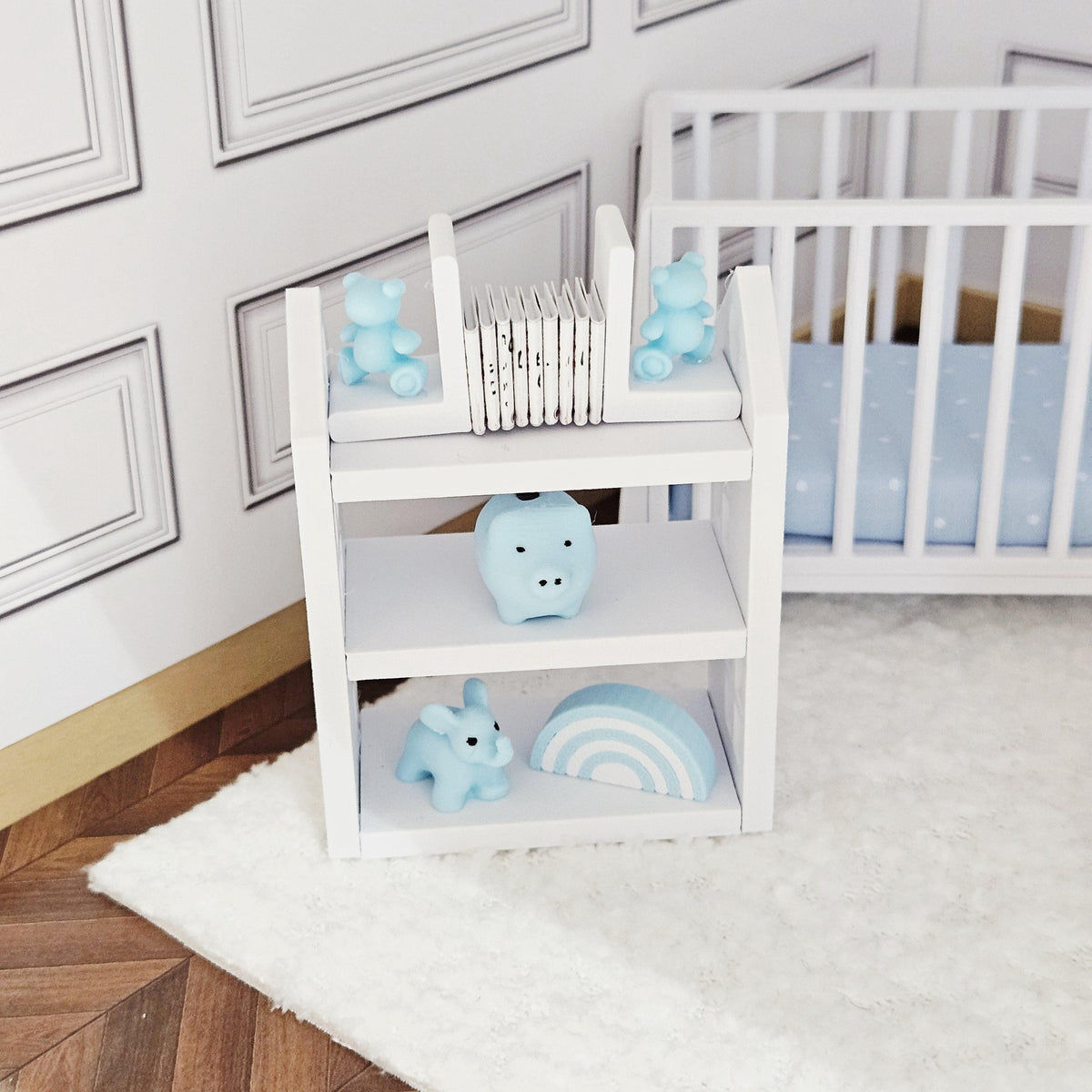 Bookcase & Ornament Set – alternate view 10 | 1:12 scale dolls house miniature