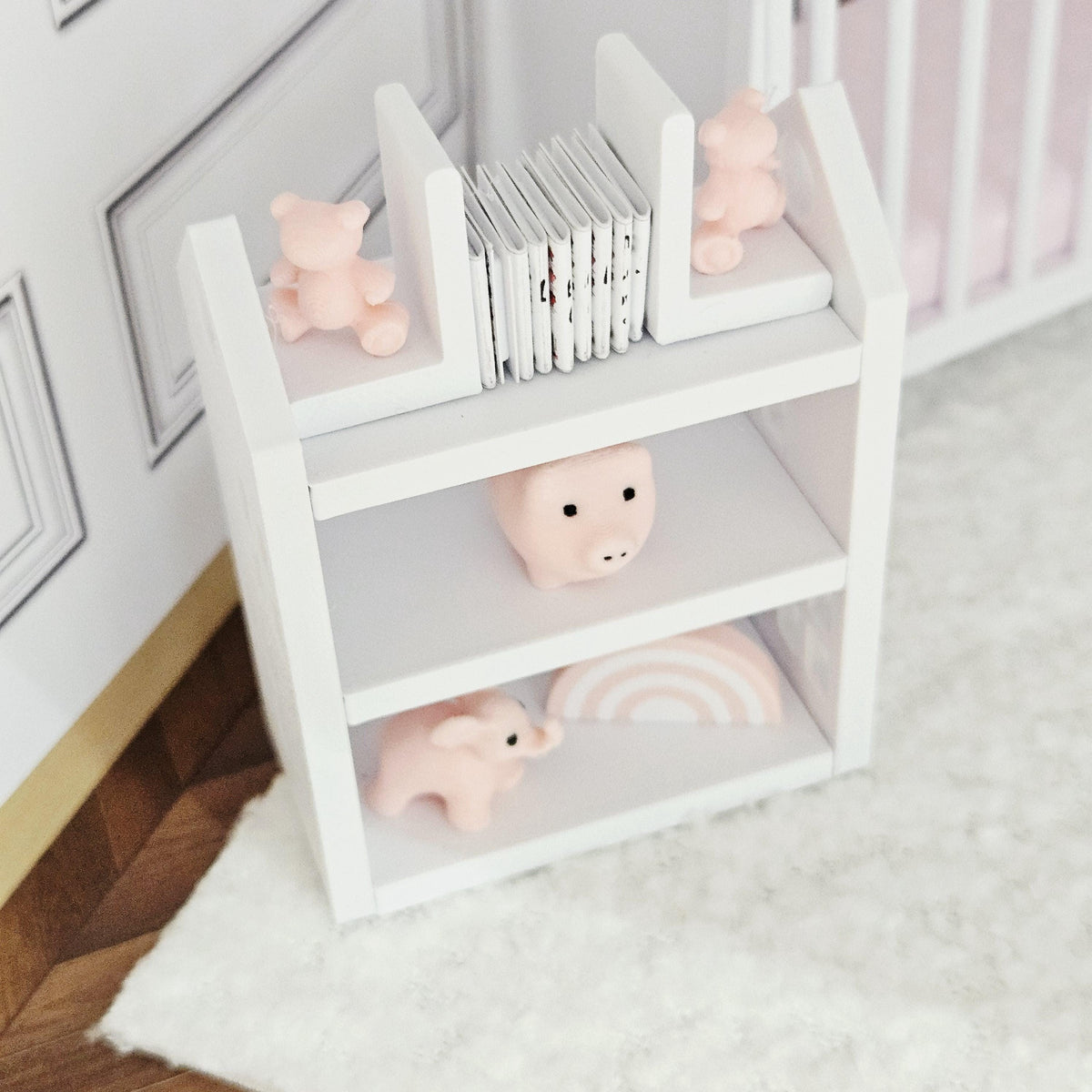 Bookcase & Ornament Set – alternate view 3 | 1:12 scale dolls house miniature