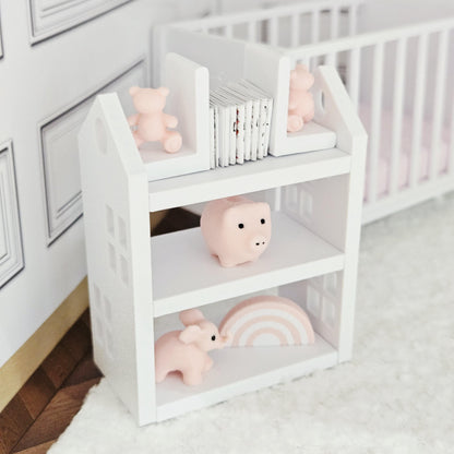 Bookcase & Ornament Set | 1:12 scale dolls house miniature