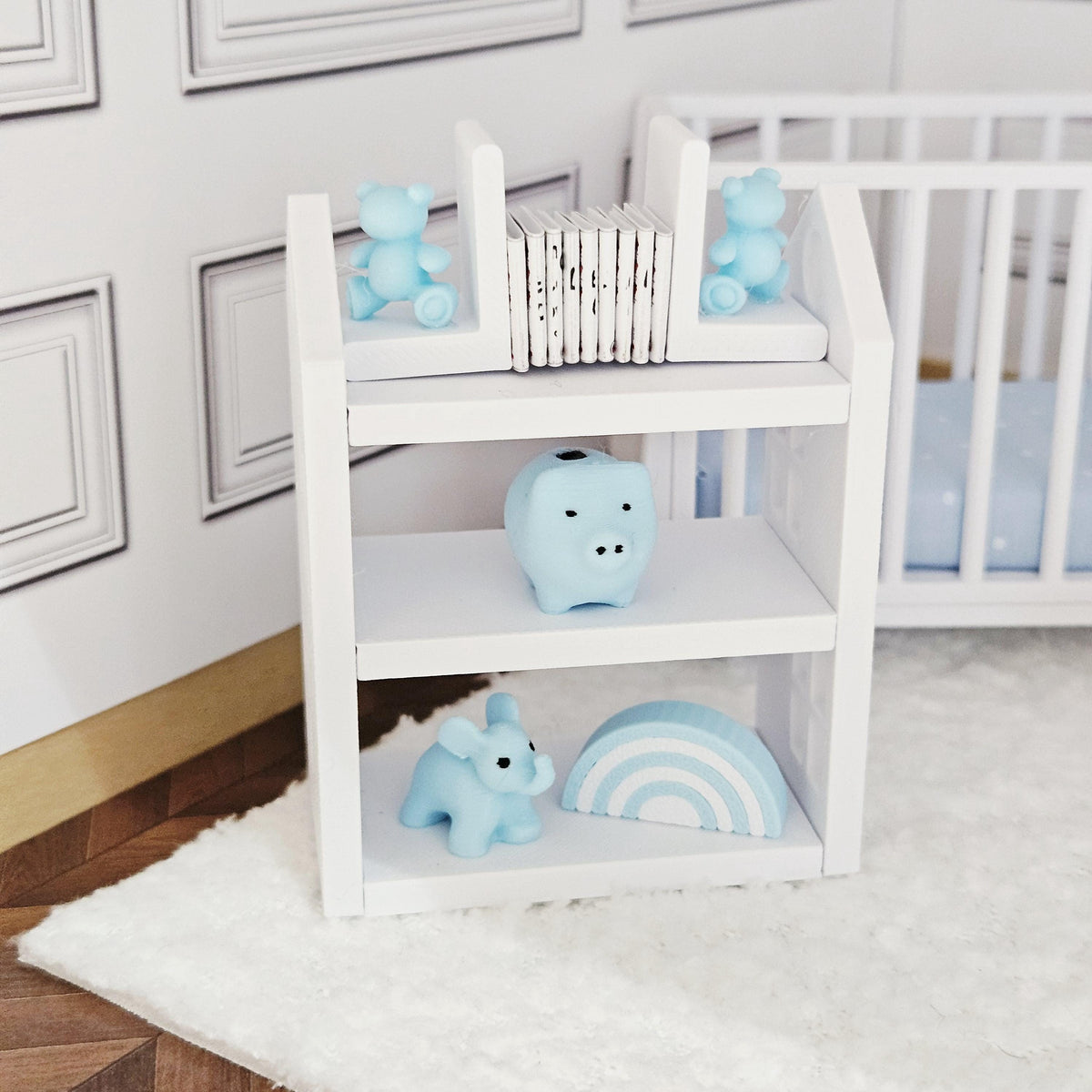 Bookcase & Ornament Set – alternate view 7 | 1:12 scale dolls house miniature