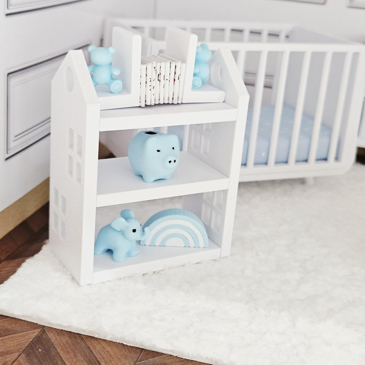 Bookcase & Ornament Set – alternate view 8 | 1:12 scale dolls house miniature
