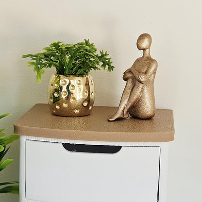 Seated Person Ornament – alternate view 5 | 1:12 scale dolls house miniature