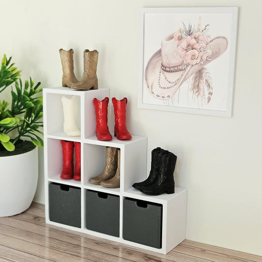 Cowboy Boots | 1:12 scale dolls house miniature