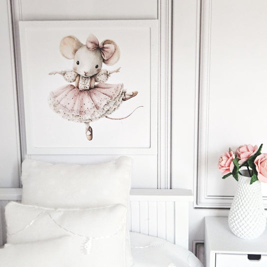 Dancing Mouse Print | 1:12 scale dolls house miniature