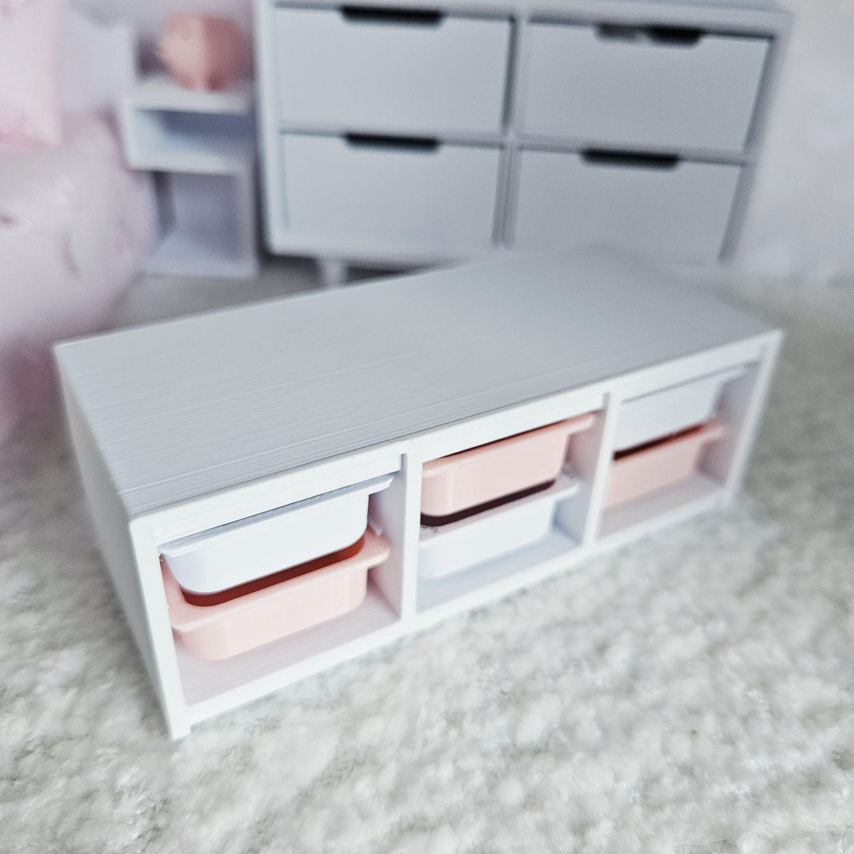 IKEA-Style Floor Unit – alternate view 5 | 1:12 scale dolls house miniature