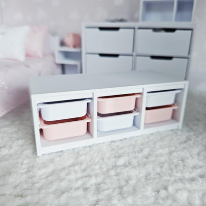IKEA-Style Floor Unit – alternate view 6 | 1:12 scale dolls house miniature