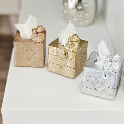 Highland Cow Tissue Box – alternate view 5 | 1:12 scale dolls house miniature
